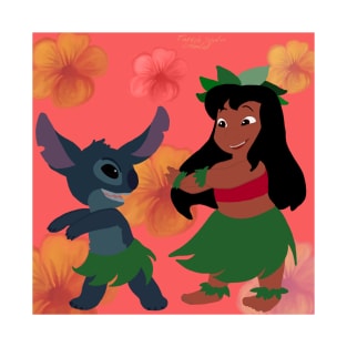 Lilo and Stitch (colored) T-Shirt