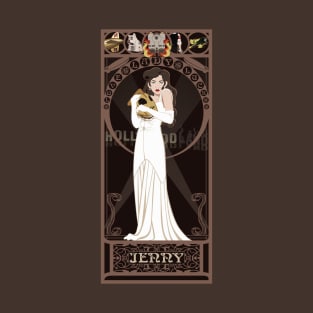 Jenny - art nouveau - The Rocketeer T-Shirt