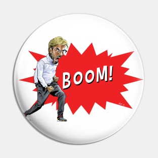 Jurgen Klopp cartoon Pin