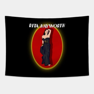 Rita Hayworth Tapestry