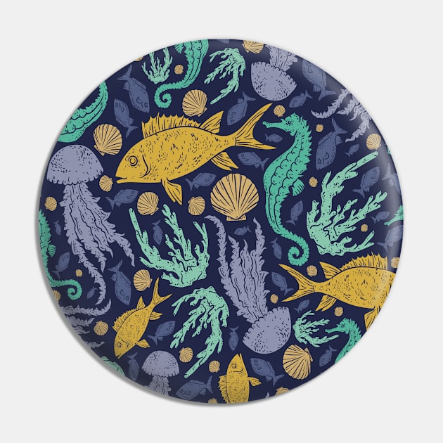 Aquatic Life Design Pin by AnnelieseHar