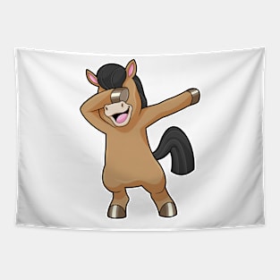 Horse at Hip Hop Dance Dab Tapestry