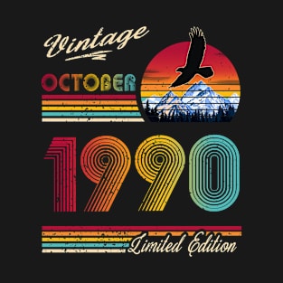 October 1990 Birthday T-Shirt