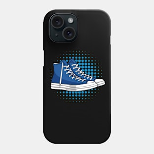High Rush Blue Skate Sneaker Phone Case
