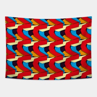 geometric flat pattern Tapestry