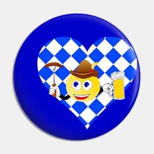 love oktoberfest emoji Pin