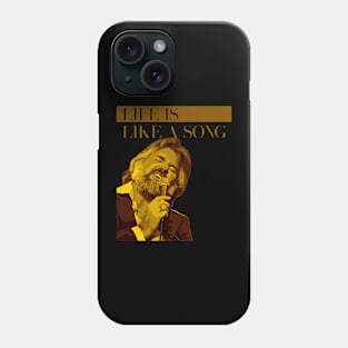 LIFE IS LIKE A SONG Phone Case