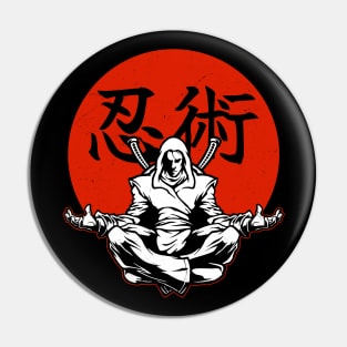 Ninjutsu Ninja Warrior Pin