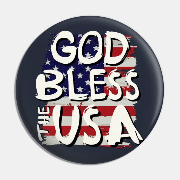God Bless the USA Pin by AlondraHanley