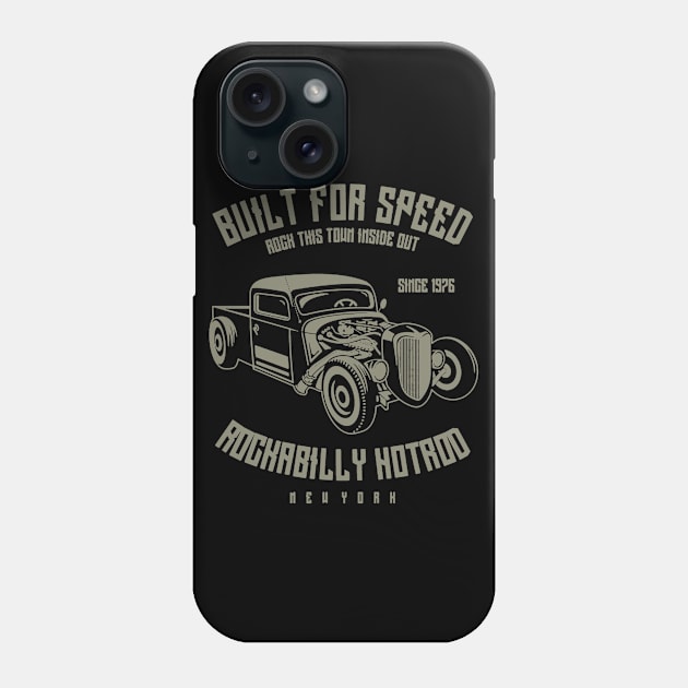 Built For Speed Phone Case by JakeRhodes