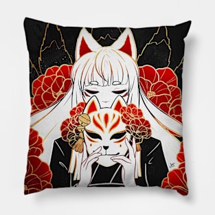 Kitsune Maiden Pillow