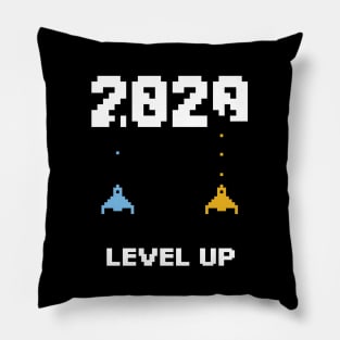 Galaxy retro gaming airplane Bye 2020 Pillow