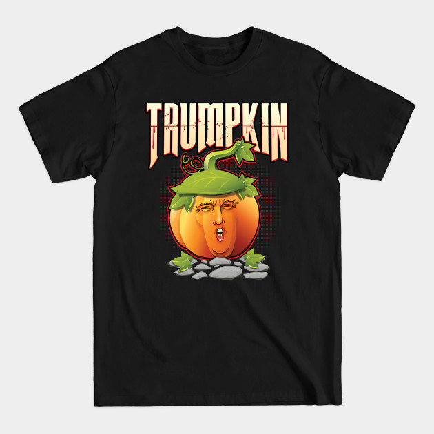 Disover Trumpkin TShirt Funny Halloween Costume Trump Shirt - Trumpkin - T-Shirt