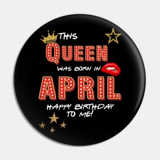 April Birthday Gift Pin