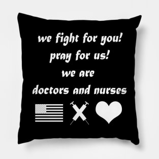 doctors and nurses Pillow