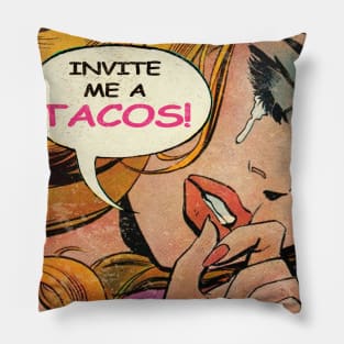 Invitame a los tacos Pillow