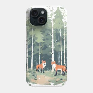 Foxes and Forest - Gift Phone Case