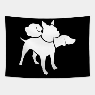 3 Barks Logo Tapestry