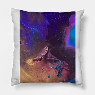 Purple Nebula Pillow