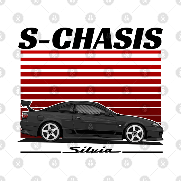 JDM LEGEND NISSAN SILVIA S15(BLACK) by HFP_ARTWORK