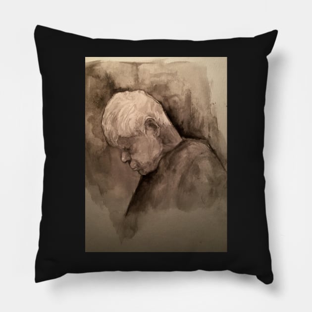 b/a str. Pillow by MrLone