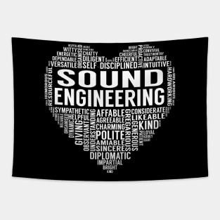 Sound Engineering Heart Tapestry