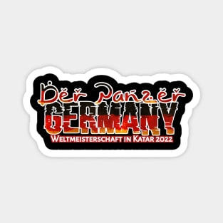 Qatar World Cup 2022. Germany flag. Magnet