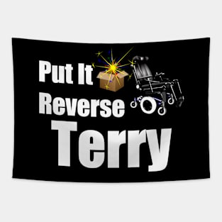 Put It Reverse Terry Tapestry