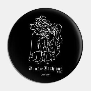 Dandie Fashions Brand Clothing Label Pin