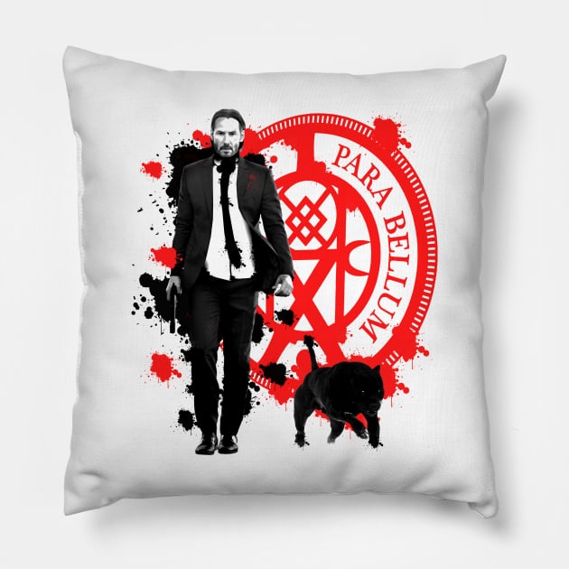 John and the dog ! Pillow by Meca-artwork