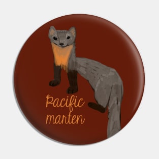 Pacific marten Pin