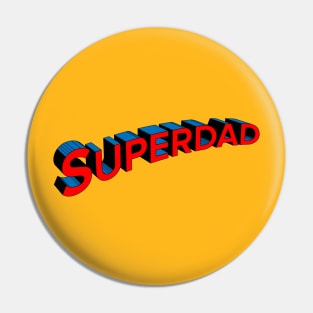 Superdad Pin