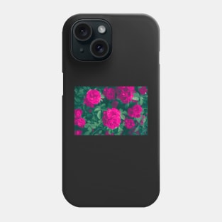 Pink Roses Impressionism Phone Case