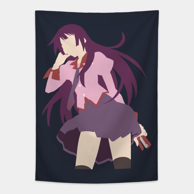 Senjougahara Minimalist ver.1 Tapestry by ZeroKara