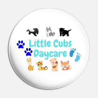 Little Cubs Daycare Pin