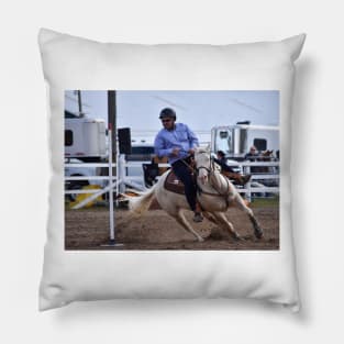 Barrel racing Pillow