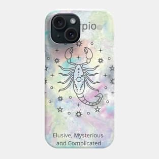 Mystic Scorpio: A Watercolor Zodiac Revelation Phone Case