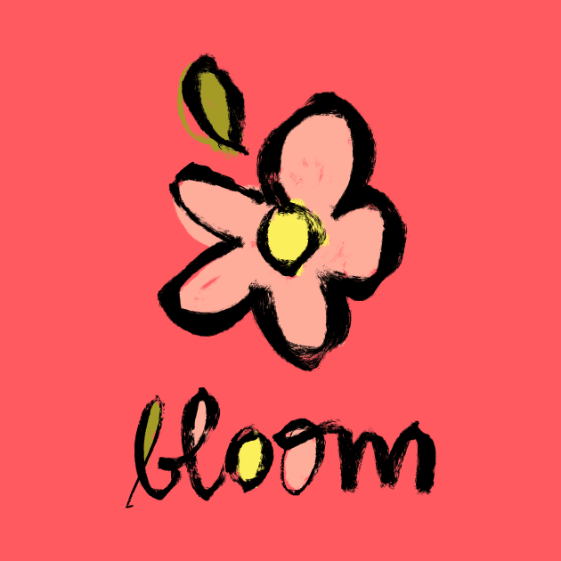 Bloom Flower Design by Shelley Johannes Art