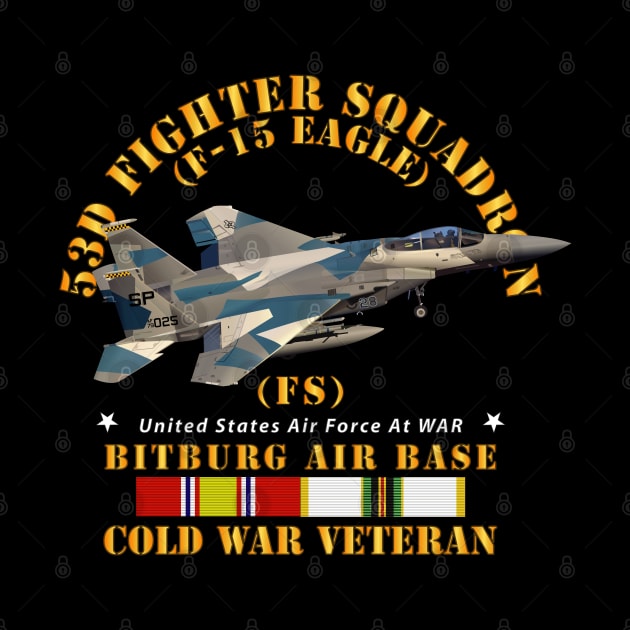 53rd Fighter Squadron - F15 Eagle - Bitberg AB - Cold War Vet by twix123844