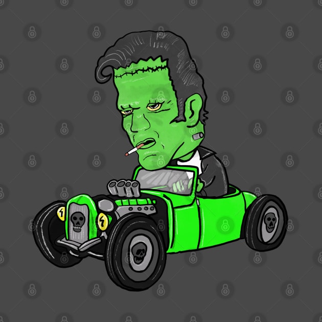 Rockabilly Frankenstein by Spock Jenkins