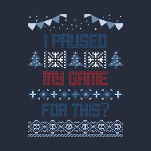 Ugly Xmas Gamer Sweater for Quarantined Gamers T-Shirt