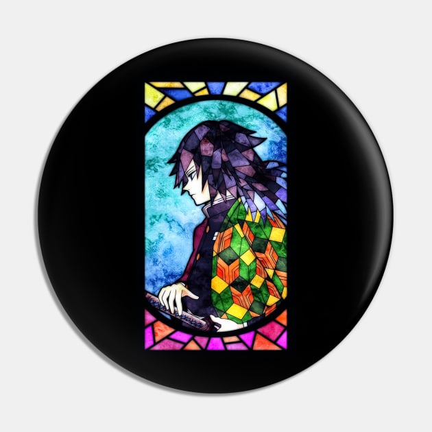 Giyu Tomioka Demon Slayer Pin by NightHunter