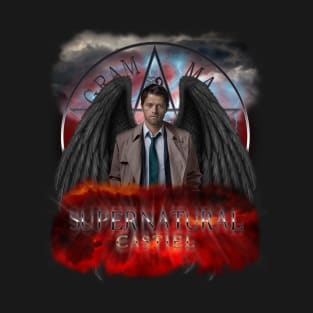 Castiel Angel Wings 2 T-Shirt