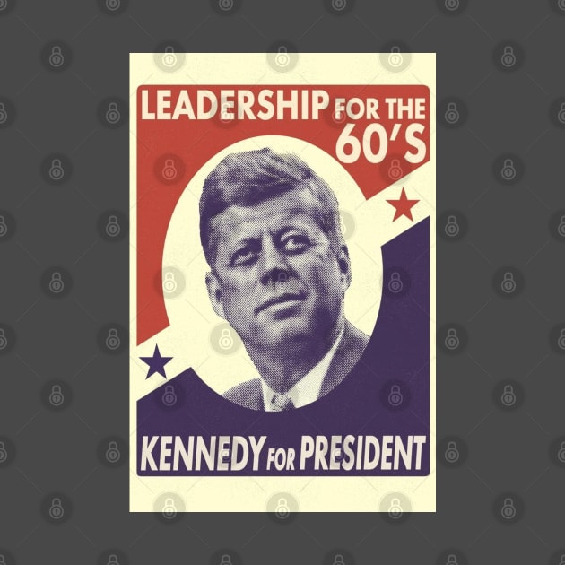 JFK for President 1960 Vintage John F. Kennedy by Matt's Wild Designs