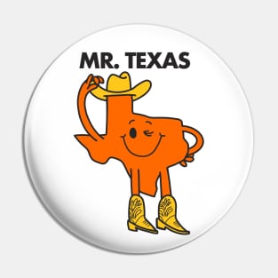 Mr. Texas - Parody Mr Men Pin