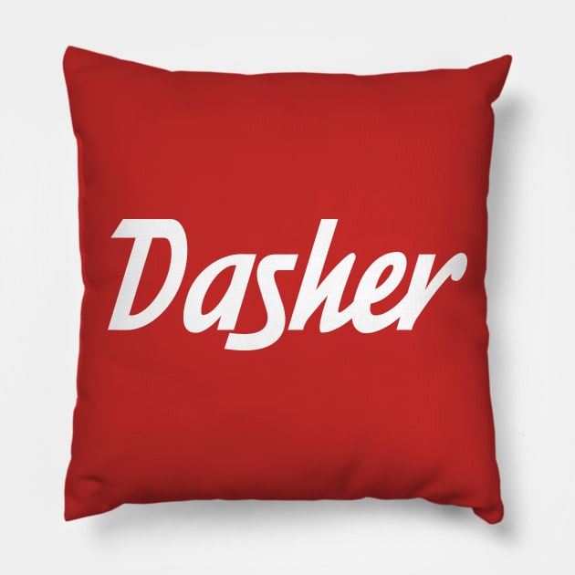 Dasher Pillow by Arch City Tees