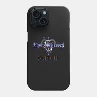 Kingdom Hearts - Logo Glitch Effect Phone Case