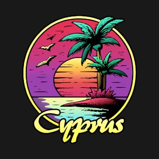 Cyprus summer sunset Sun T-Shirt