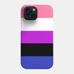 gender fluid pride flag Phone Case