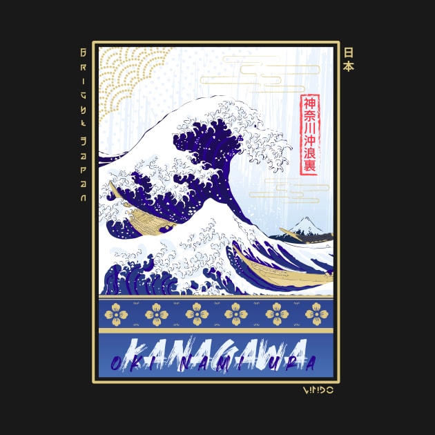 kanagawa Ukiyo-e by Wimido